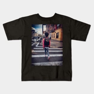 Harlem Boy, Manhattan, New York City Kids T-Shirt